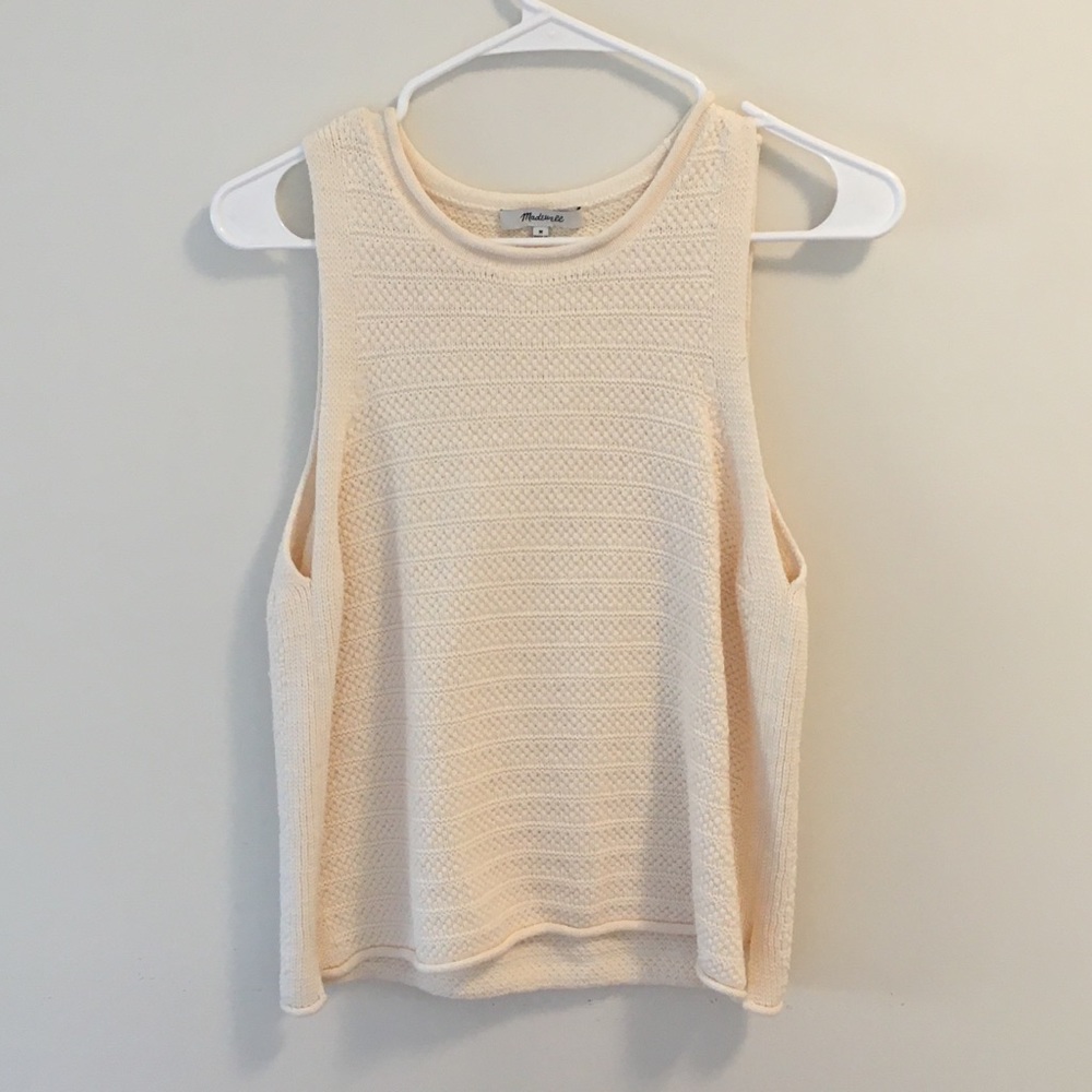 Madewell sweater tank